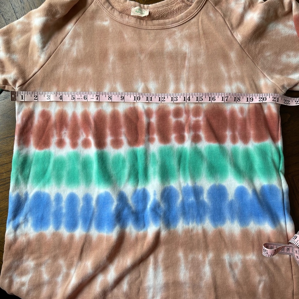Blue buttercup tie dye Crewneck pullover - Picture 5 of 9
